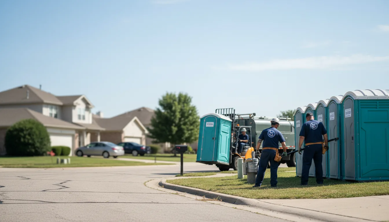 Porta Potty Rental in Fairmount, IL near me